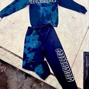 Blue and Black Official Reup Tracksuit